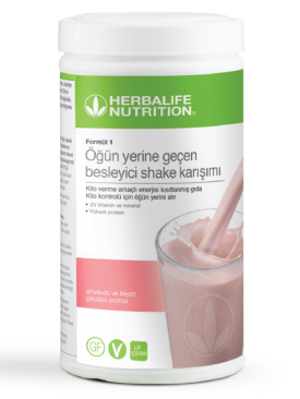 Formül 1 Besleyici Shake Karışımı Ahududu ve Beyaz Çikolata Aromalı