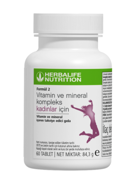 Formül 2 Vitamin ve Mineral Kompleks Kadınlar İçin 60 Tablet