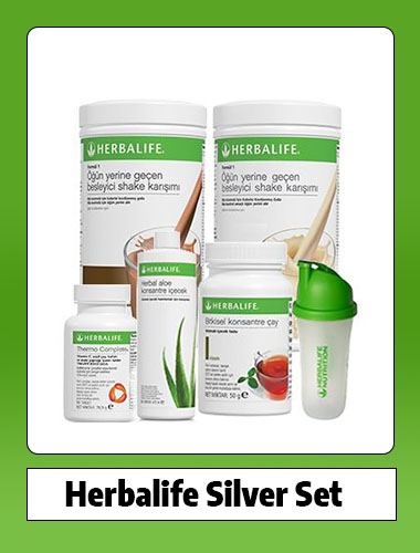 Herbalife Silver Set